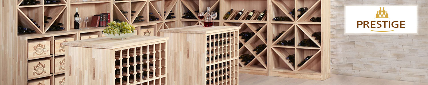 PRESTIGE - �tag�res � vin en ch�ne