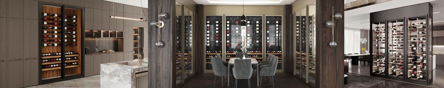 Cabinets de verre Vitrus