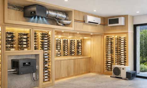 Climatisation des caves � vin