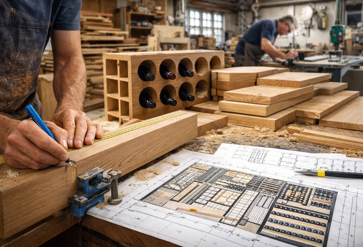 Fabrication sur mesure : pr�cision de l'atelier