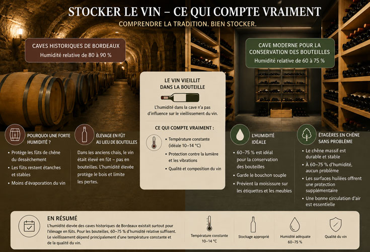 Pourquoi l'humidit� est si �lev�e dans les caves historiques de Bordeaux