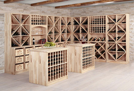 Am�nagement de cave � vin PRESTIGE
