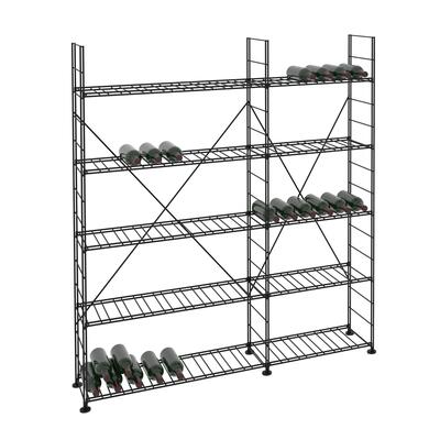 Photo du produit '�tag�re � vin LA CAVE, H 170 x L 153 cm, 10 tablettes'