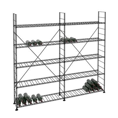 Photo du produit '�tag�re � vin LA CAVE, H 170 x L 183 cm, 10 tablettes'