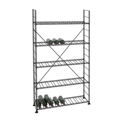 Photo du produit '�tag�re � vin LA CAVE, H 170 x L 93 cm, 5 tablettes'