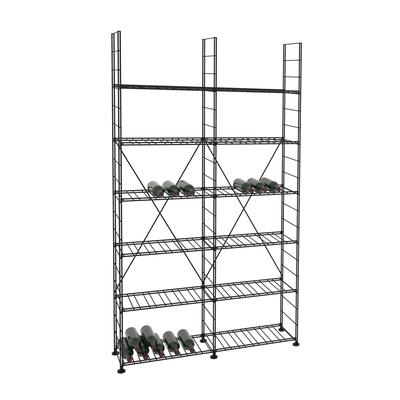 Photo du produit '�tag�re � vin LA CAVE H 220 x L 123 cm, 12 tablettes'