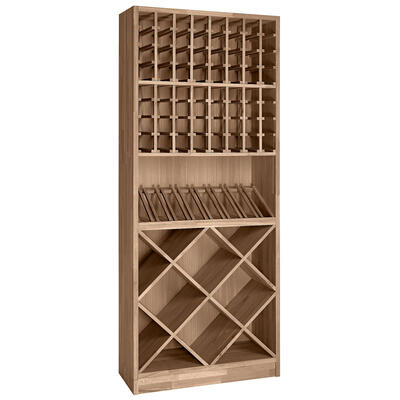 Photo du produit '�tag�re � vin PRESTIGE 3, ch�ne massif teint�'