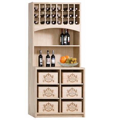 Photo du produit '�tag�re � vin PRESTIGE 6 en bois de ch�ne'
