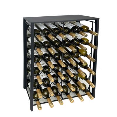 Photo du produit '�tag�re � vin RUSTIKO, en m�tal, pour 36 btl.'