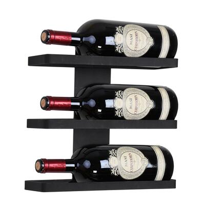 Photo du produit '�tag�re � vin murale pour 3 magnums'