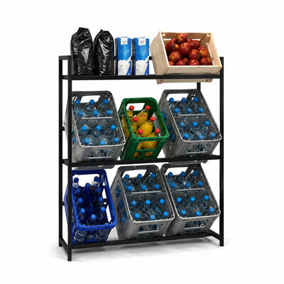Photo du produit '�tag�re pour caisses de boissons en m�tal, L 90 cm'