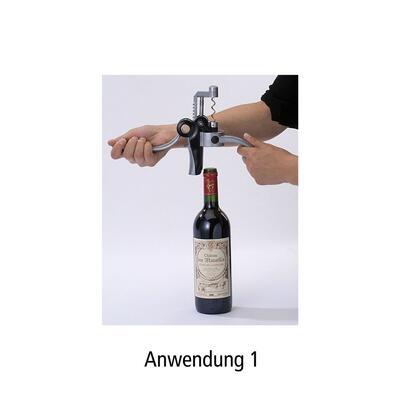 Photo du produit 'Tire-bouchon � levier BALTAZ, noir'