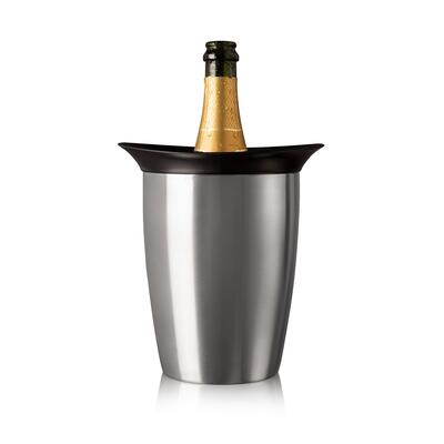 Photo du produit 'Seau � champagne Vacu Vin en acier inoxydable'