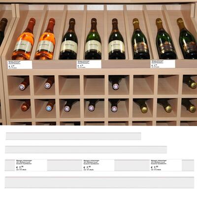 Photo du produit 'Porte-�tiquettes pour le marquage des �tag�res, lot de 6'