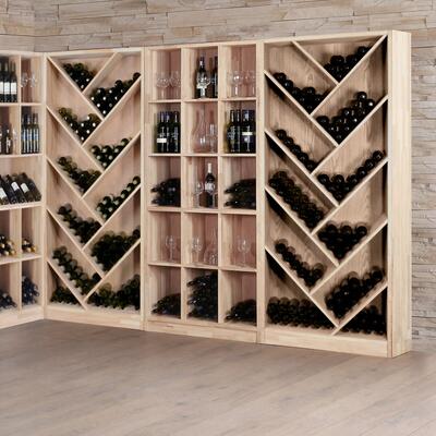 Photo du produit 'Etag�re � vin PRESTIGE 11.1 et 11.2 en ch�ne massif'