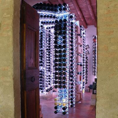Photo du produit 'Etag�re � vin en Acrylique Orvieto Double & Tris'