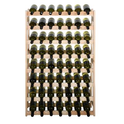 Photo du produit '�tag�re � vin SIMPLEX mod�le 3 en bois non trait�'