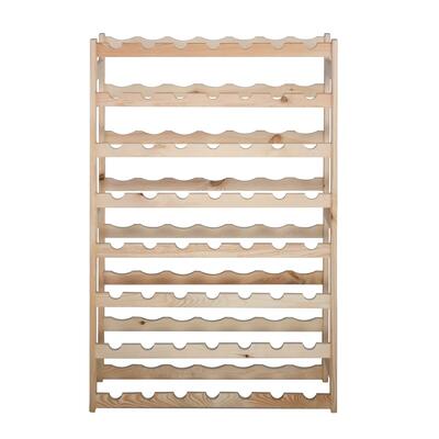 Photo du produit '�tag�re � vin SIMPLEX mod�le 3 en bois non trait�'