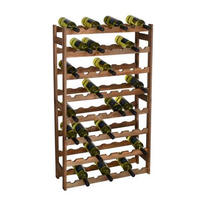 Photo du produit '�tag�re � vin SIMPLEX modele 3 en bois teint�'