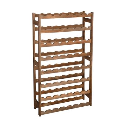 Photo du produit '�tag�re � vin SIMPLEX modele 3 en bois teint�'