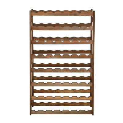 Photo du produit '�tag�re � vin SIMPLEX modele 3 en bois teint�'