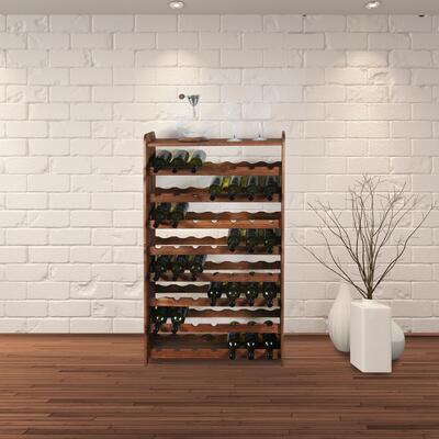 Photo du produit '�tag�re � vin OPTIPLUS mod�le 1, pin teint�'