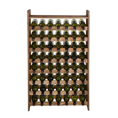 Photo du produit '�tag�re � vin OPTIPLUS mod�le 2, pin teint�'
