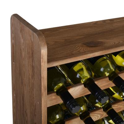 Photo du produit '�tag�re � vin OPTIPLUS mod�le 2, pin teint�'