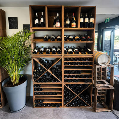Photo du produit '�tag�res � vin modulables VINVARIO 60, pin teint�'