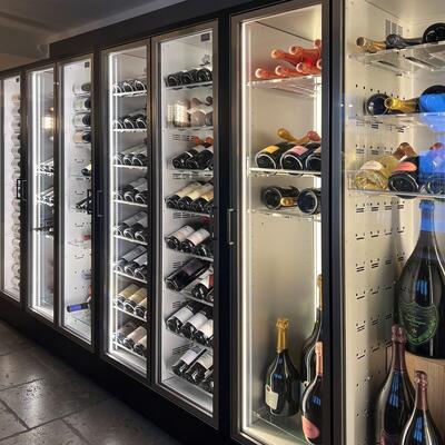 Photo du produit 'R�frig�rateur � vin d'exception TECA VINO, cadre noir'