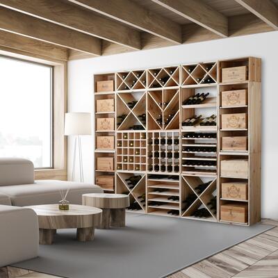 Photo du produit '�tag�res � vin modulables VINVARIO 60, en pin naturel'