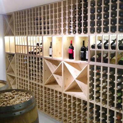 Photo du produit '�tag�res � vin modulables VINVARIO 60, en pin naturel'