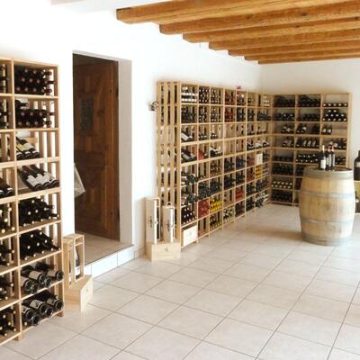 Photo du produit 'Syst�me modulable CAVEAUSTAR en bois de sapin suisse'