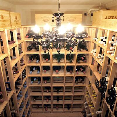 Photo du produit 'Syst�me modulable CAVEAUSTAR en bois de sapin suisse'