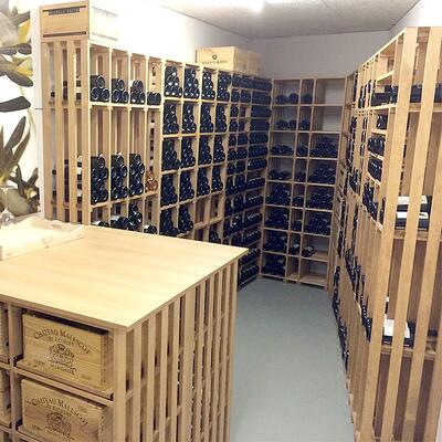 Photo du produit 'Syst�me modulable CAVEAUSTAR en bois de sapin suisse'
