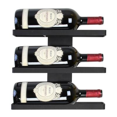 Photo du produit '�tag�re � vin murale pour 3 magnums'