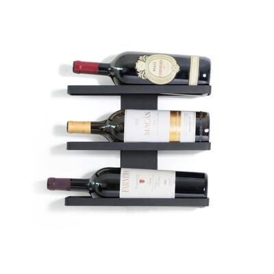 Photo du produit '�tag�re � vin murale pour 3 magnums'