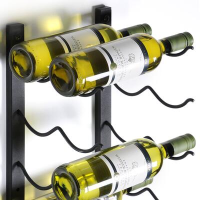 Photo du produit 'Etag�re � vin murale DUO pour 24 bouteilles'