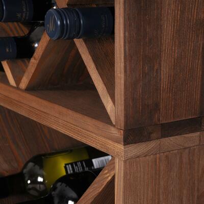 Photo du produit 'Casier � vin CUBE 50, tobacco'