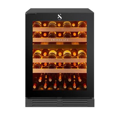 Photo du produit 'R�frig�rateur � vin � encastrer � deux zones WLU-160DF pour 40-50 btl.'