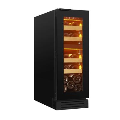 Photo du produit 'R�frig�rateur � vin encastrable � deux zones WLU-50DF pour 13 btl.'