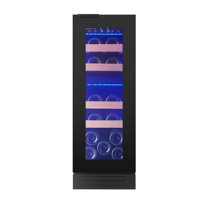 Photo du produit 'R�frig�rateur � vin encastrable � deux zones WLU-50DF pour 13 btl.'