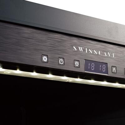 Photo du produit 'Armoire � vin � 1 zone WLB-360F-MIX, 127cm, 115 bouteilles'