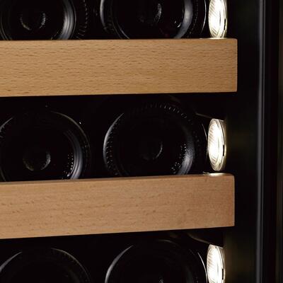 Photo du produit 'Cave � vin � deux zones WLB-360DF-MIX, 127cm, 115 bouteilles'