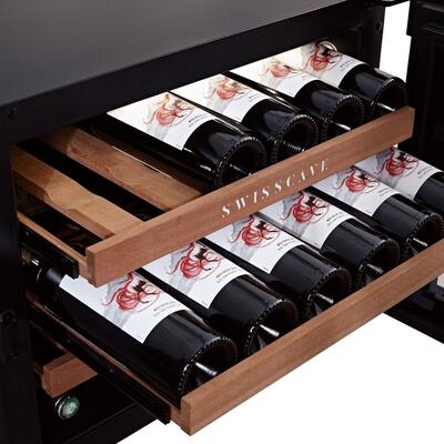Photo du produit 'R�frig�rateur � vin encastrable monozone WLI-60F, 45cm, 24 bouteilles'