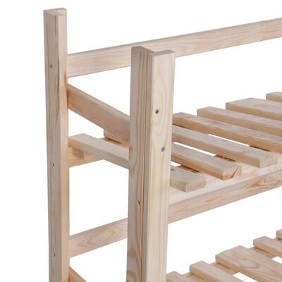 Photo du produit '�tag�re en bois pour 6 - 12 caisses de boissons/�tag�re pour caisses de boissons'