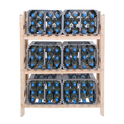 Photo du produit '�tag�re en bois pour 6 - 12 caisses de boissons/�tag�re pour caisses de boissons'