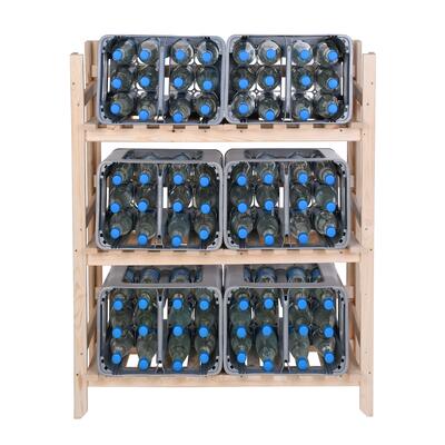 Photo du produit '�tag�re en bois pour 6 - 12 caisses de boissons/�tag�re pour caisses de boissons'