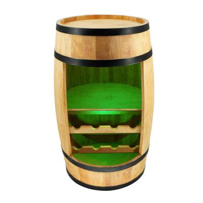 Photo du produit 'Barrique � vin en aulne massif, huil� naturel avec �clairage'