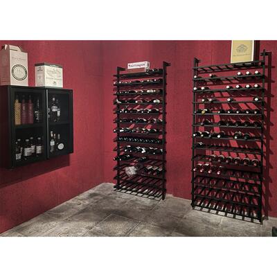 Photo du produit 'Etag�re � vin murale en m�tal BLACK PURE H 200 cm'